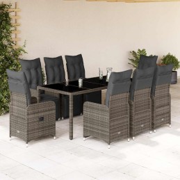 9-tlg. Garten-Bistro-Set...