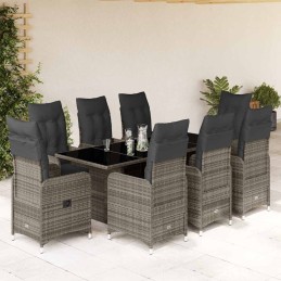 9-tlg. Garten-Bistro-Set...
