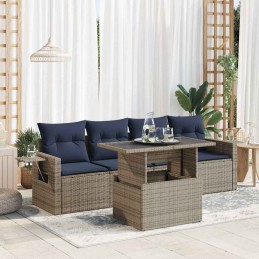 5tlg. Garten-Sofagarnitur...