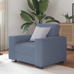 Sessel Blau 60 cm Cordstoff