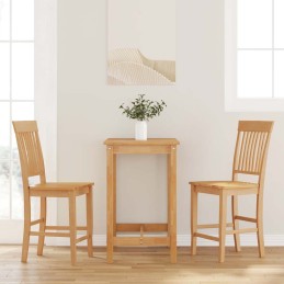 Barhocker 2 Stk. Natur...