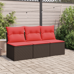 Gartensofa mit Kissen...