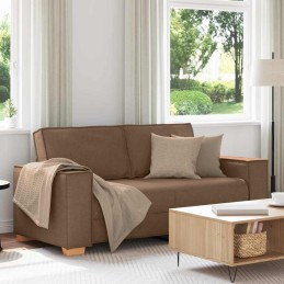 2-Sitzer Sofa Braun 140 cm...