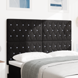 LED Kopfteil Schwarz 80 cm...