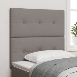 LED Kopfteil Taupe 100 cm...