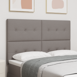 LED Kopfteil Taupe 72 cm Stoff