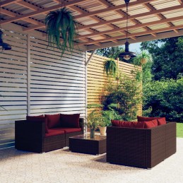 5-tlg. Garten-Lounge-Set...
