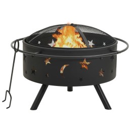 Feuerstelle mit Schürhaken...