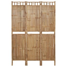 3-tlg. Raumteiler Bambus...