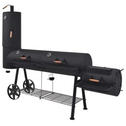 Holzkohlegrill Smoker mit...