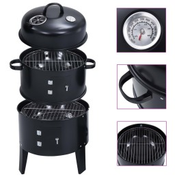 3-in-1 Holzkohlegrill...