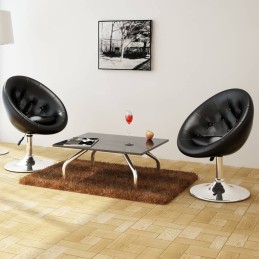 Barhocker 2 Stk. Schwarz...
