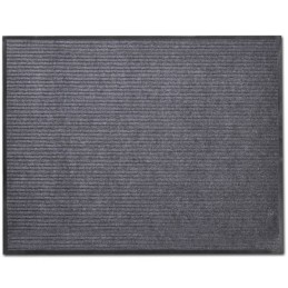 Fußmatte PVC Grau 90x150 cm