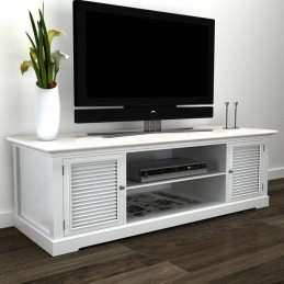 TV-Ständer Weiß Holz