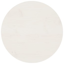 Tischplatte Weiß Ø50x2,5 cm...