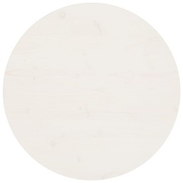 Tischplatte Weiß Ø70x2,5 cm...