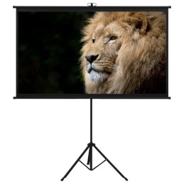 Beamer-Leinwand mit Stativ...