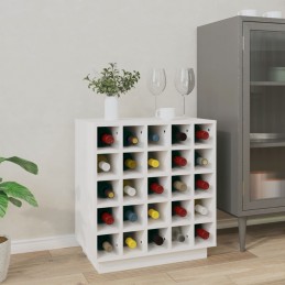 Weinregal Weiß 55,5x34x61...
