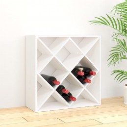 Weinregal Weiß 62x25x62 cm...