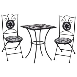 3-tlg. Bistro-Set Mosaik...
