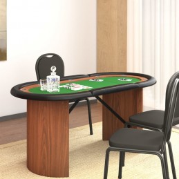 Pokertisch 10 Spieler Grün...