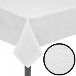 5 Tischdecken Weiß 190 x...