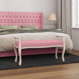 Sitzbank Rosa 110x45x60 cm...