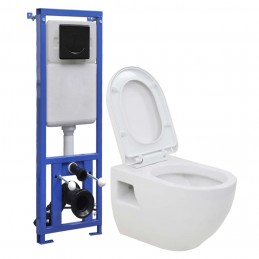 Hänge-Toilette mit...