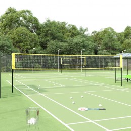 Badminton-Netz Gelb und...