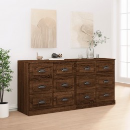 Sideboards 2 Stk. Braun...