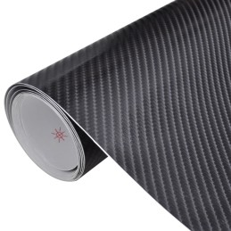 Carbonfolie 4D Schwarz...